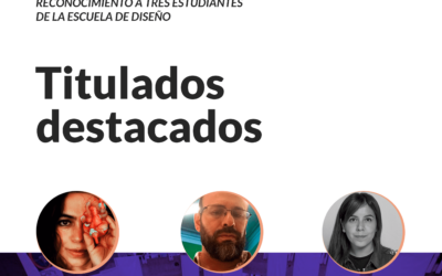 Reconocimiento de tres titulados destacados