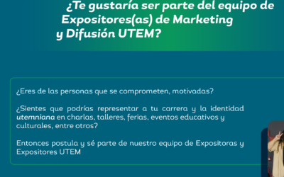 Llamado a Expositores de Marketing y Difusión UTEM