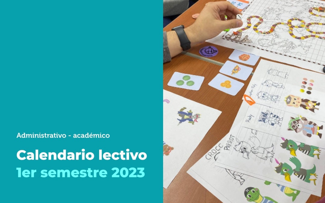 Calendario lectivo 1er semestre 2023