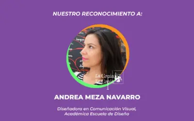 Reconocimiento a profesora Andrea Meza Navarro