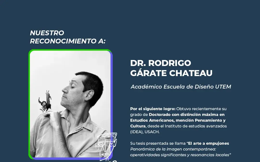 Reconocimiento a profe Dr. Rodrigo Gárate Chateau