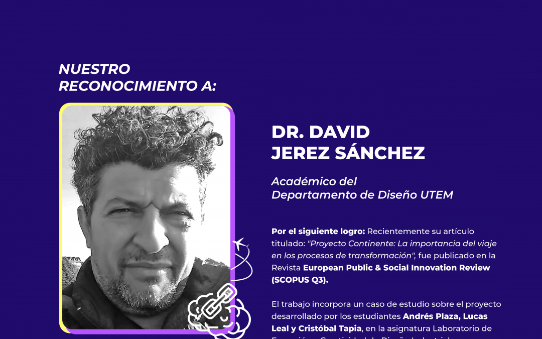 Reconocimiento investigativo al profe David Jerez