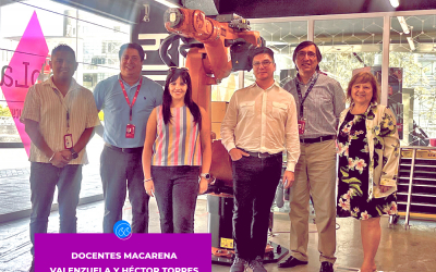 Macarena Valenzuela y Héctor Torres visitan la UPC en Lima, Perú