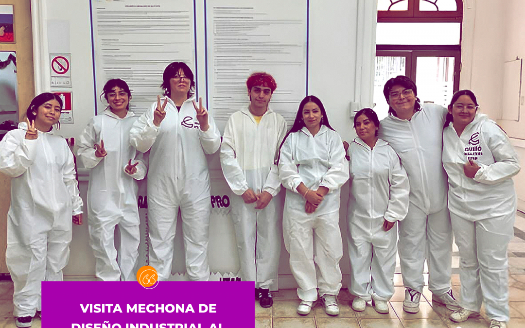 Visita mechona de Diseño Industrial al Lab. de Prototipos